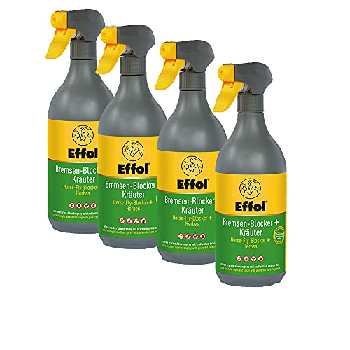 4 x Effol Bremsen-Blocker+ Kräuter 750ml, 4 x 750 ml von Effol