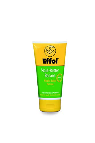 Effol Maul-Butter® Banane für ein butterweiches Pferdemaul sorgt für mehr Zufriedenheit beim Pferd und erhöht somit die Reitqualität 150 ml von Effol