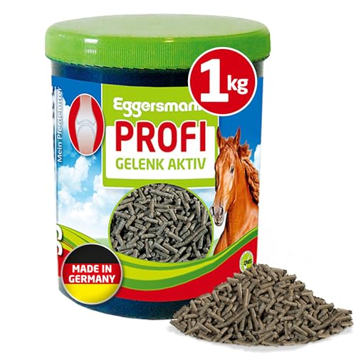 Eggersmann Mein Pferdefutter Profi Gelenk aktiv 1 kg – Ergänzungsfuttermittel für Pferde & Ponys – Zur Unterstützung der Sehnen & Gelenke – Pferdefutter für natürliche Vitalität & Bewegungsfreude von Eggersmann Mein Pferdefutter