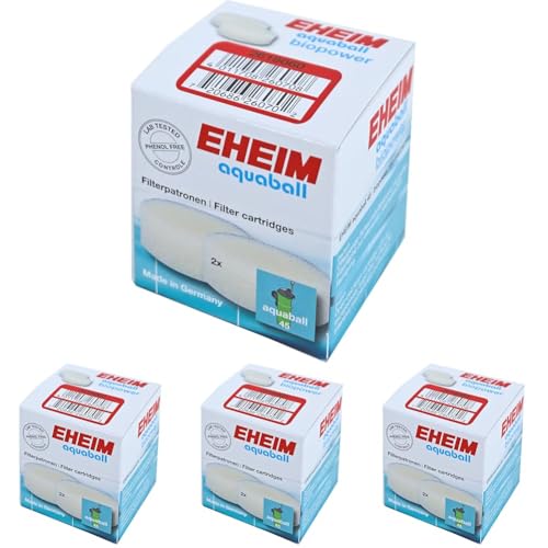 Eheim 2618060 Aquaball Biopower Filterpatronen (Packung mit 4) von Eheim