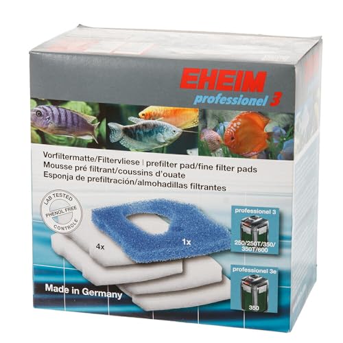 Eheim Set 1x Filtermatte und 4 x Filtervlies für Filter 2071, 2073 und 2075 professional III von Eheim