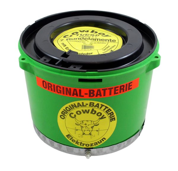 Original Cowboy Weidezaunbatterie 100Ah - 10,5V für B5 TURBO, mit E... von Eider