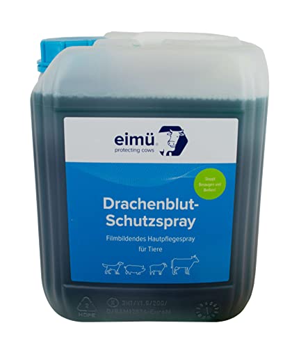 Eimermacher eimü® Drachenblut-Wundspray Filmpflaster Wunddesinfektionsspray + Kannibalismus Stopp 5 Liter von Eimermacher