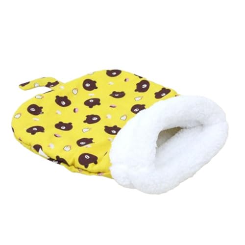 Eivdru Cat Winter Sleeping Bag, Cat Sleeping Bag, Winter Warm Cat Sleeping Bag for Indoor Cats, Plush Soft Pet Bed, Cozy Sleeping Bag for Cats and Small Dogs von Eivdru