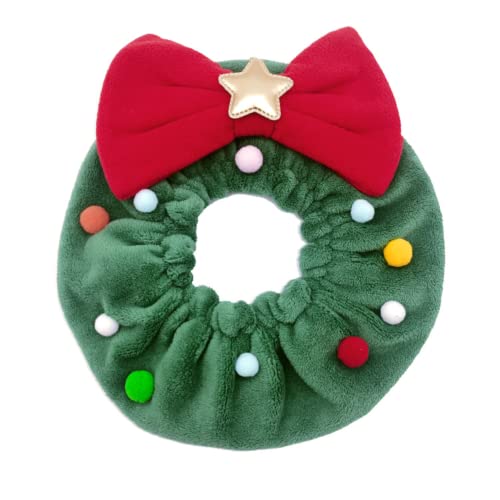 Eivdru Haustier lustige Weihnachten Schal, Weihnachten Haustier Halsband, Dress Up und Kostüm für Urlaub Dekoration, Dekoration für Katzen und Hunde Geschenke für Weihnachten(XL) von Eivdru