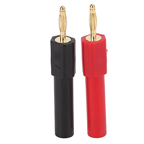 Ejoyous Bananenstecker Adapter 4mm auf 2mm, 5 Paare Bananenlautsprecher Kabelstecker, Audio Lautsprecher Draht Kabel Verbindungsstück für Lautsprecher Verstärker von Ejoyous