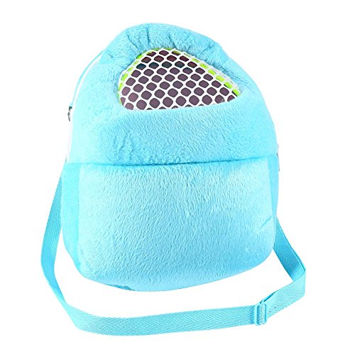 Ejoyous Haustier Tragetasche Hamster Reisetasche mit Mesh Handtasche Reise Rucksack Atmungsaktiv Hundetragetasche für Hunde Katzen Welpen Comfort Katzen Airline genehmigt Wandern Reisen Camping von Ejoyous