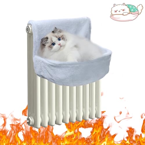 Eklcgb Heizkörperbett Für Katzen,hängebett Für Katzen Heizung,katzenbett-hundebett-heizkörperbett Für Katzen Und Hunde,cat Hanging Bed,Comfortable Cat Bed for Heaters,Foldable Cat Bag von Eklcgb