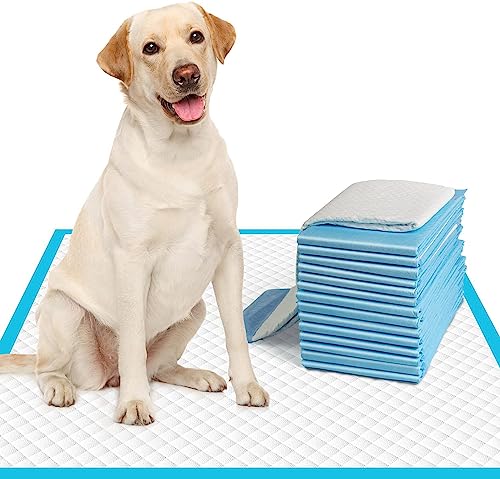 Elalove Extragroße Hunde-PIPI-Pads 71x76cm - 50 Stück | XL-Welpen-PIPI-Trainingspads, super saugfähig und auslaufsicher | Einweg-PIPI- und Töpfchenpads für Welpen | Hunde | Hündchen von Elalove