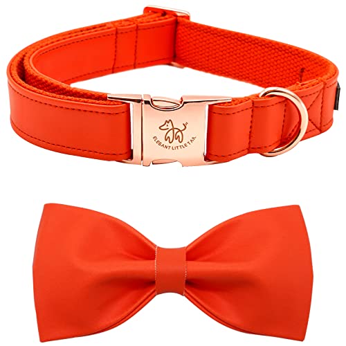 Elegant little tail Hundehalsband mit Schleife - Halloween Hundehalsband mit Schleife Premium-Halsband Mädchen Junge Hundehalsband Niedliches Hundehalsband für große Hunde von Elegant little tail