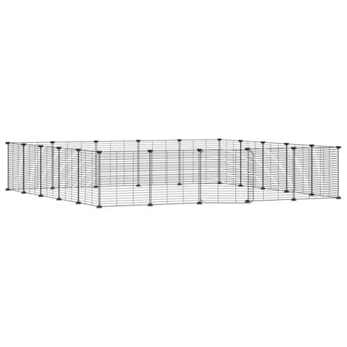 20-TLG. Haustierkäfig aus Stahl mit Tür - 35x35 cm - Robust & Sicher für Kleintiere wie Hamster, Kaninchen & Meerschweinchen - Ideal für Innenräume & Terrarien 20-TLG. Haustierkäfig aus Stahl mit Tür - 35x35 cm - Robust & Sicher für Kleintiere wie Hamster, Kaninchen & Meerschweinchen - Ideal für Innenräume & Terrarien von Eleganz