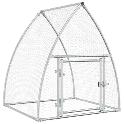 Hühnerkäfig aus verzinktem Stahl 100x105x120 cm - Langlebig & Wetterfest für Kleintiere wie Hühner, Kaninchen - Ideal für Garten & Freilaufgehege Hühnerkäfig aus verzinktem Stahl 100x105x120 cm - Langlebig & Wetterfest für Kleintiere wie Hühner, Kaninchen - Ideal für Garten & Freilaufgehege von Eleganz