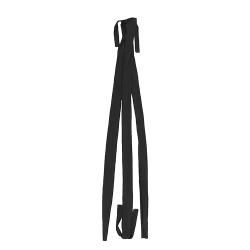 Elelif Pferdeschwanztasche aus Polyester, hält die Schwanzhaut sauber, einfaches Flechten, Pferde, 3-Röhren-Schwanztasche, langlebig für Pferde (Black) von Elelif
