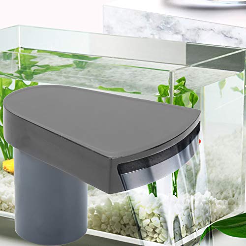 ElgnAura Entenschnabeldüse für Aquarien, Wasserbeschleuniger, 360° Verstellbarer Wasserauslass für Aquarien aus Acryl, 6,3 x 4,9 x 4,6 cm große Rücklaufdüsen von ElgnAura