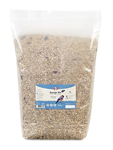 Elles Energie-Mix 10kg für Wildvögel I 100% natürlich I Ambrosia-kontrolliert, ganzjährig & flexibel | Optimaler Energie-Boost mit 17.6% Protein | Für Terrasse, Balkon & Garten von Elles