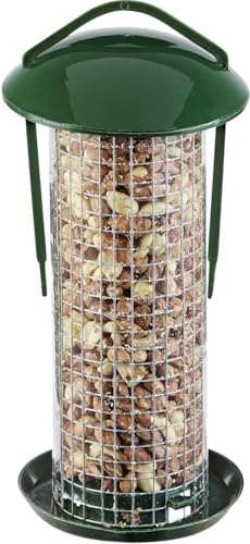 elles Futterautomat mit Erdnüssen, Vogelfutter für Wildvögel, 1er Pack (1 x 0.27 kilograms) von Elles