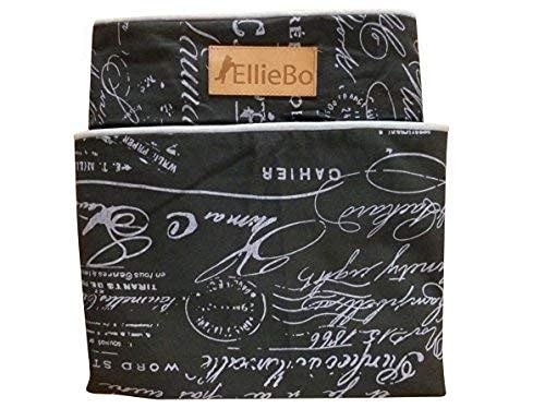 Ellie-Bo Ersatz Voyager Hundebett, mittelgroß, 71 x 48 cm, schwarz von Ellie-Bo