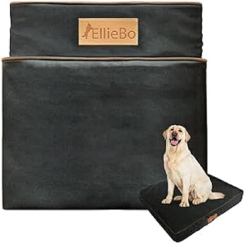 Ellie-Bo Wasserdicht Hundebett, 56 x 41 cm, Klein, Schwarz von Ellie-Bo