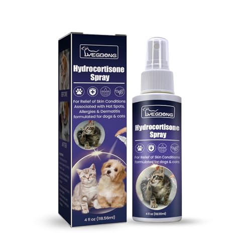 Ellisalano Wirksames Spray gegen Juckreiz bei Haustieren für sofortige Linderung - Anti-Juckreiz-Spray für Haustiere von Ellisalano