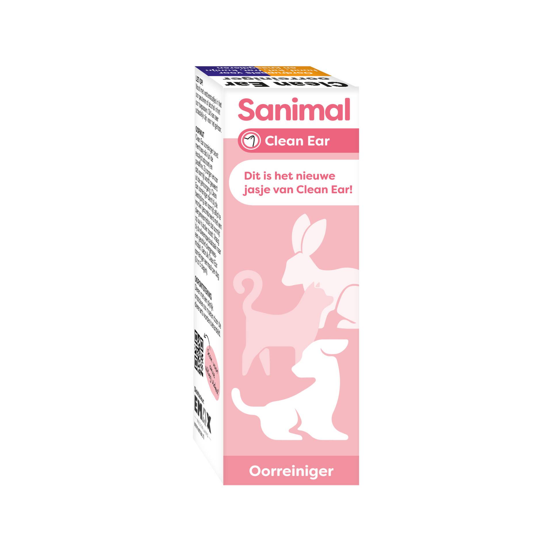 Sanimal Clean Ear Ohrreinigung - 60 ml von Sanimal