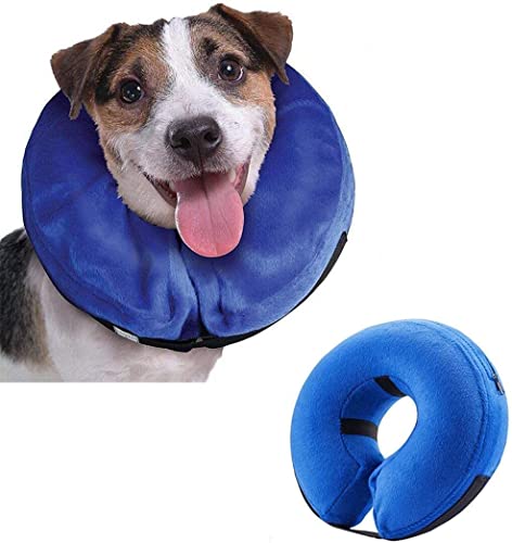 Emwel Pet Aufblasbares Halsband für X-Large Hunde, Comfy Pet Collar Cone for Recovery, Inflatable Basic Dog Collars, XL von Emwel