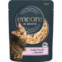 Encore Cat Pouch 16 x 70 g - Thunfisch mit Garnelen von Encore