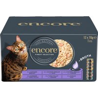 Encore in Brühe Dose Mix 12 x 70 g - Feinste Selection (6 Sorten gemischt) von Encore