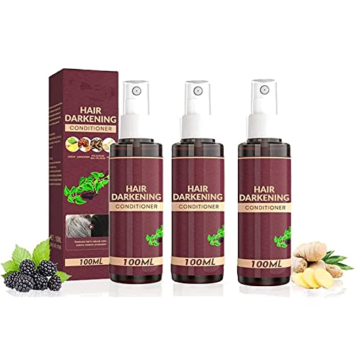 Endxedio Dartural Hair Darkening Conditioner, Polygonum Natural and Organic Nourishing Hair Conditioner, Herbal Hair Darkening Hydrating Natural Conditioner, Restore Damaged Hair (3pcs) von Endxedio