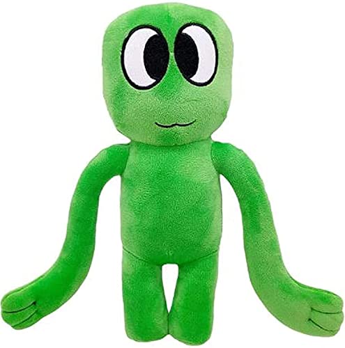 Endxedio Rainbow Friends Plush,Rainbow Friends Night Plush,11.8" Rainbow Friends Stuffed Animal,Best Gift for Boys and Girls for Halloween Thanksgiving and Game Lovers (Green-b) von Endxedio