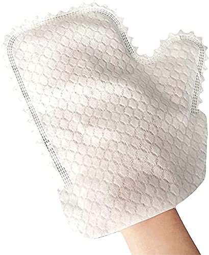 Fish Scale Cleaning Duster Gloves, Disposable Non-Woven Cleaning Gloves with Teeth Cleaning Duster Gloves,for Grab and Lock in Dust Pet Hair (10pcs) von Endxedio