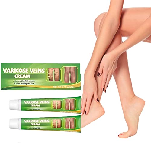 VeinSmoothing Varicose Veins Cream,Vein Care Fading Cream,Spider Leg Repair Cream,Varicose Veins Treatment Cream,Eliminate Varicose Veins and Spider Veins (2pcs) von Endxedio