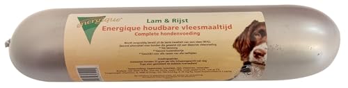 12x800 gr Energique houdbare vleesmaaltijd lam/rijst hondenvoer von Energique