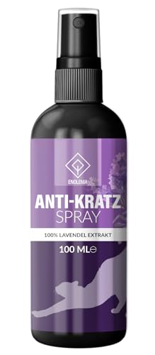 Enolenia® Katzenabwehrspray – Katzenschreck und Fernhaltemittel für Katzenabwehr im Garten, Innen & Außen – Kratzschutz Sofa, Anti-Kratz Spray - ideal zum Katzen vertreiben 100ml von Enolenia