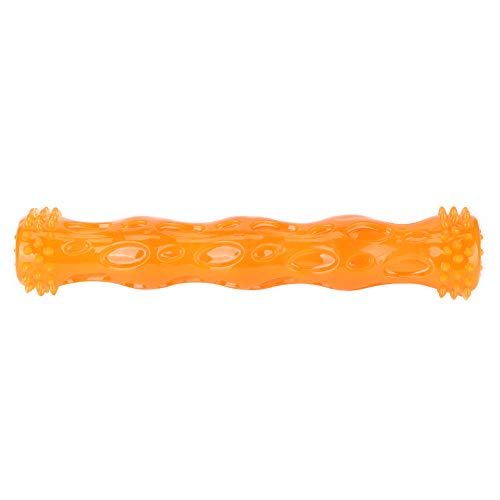 Entatial Safe Dog Molar Rod Haustierspielzeug für Hunde für Katzen(Orange L) von Entatial