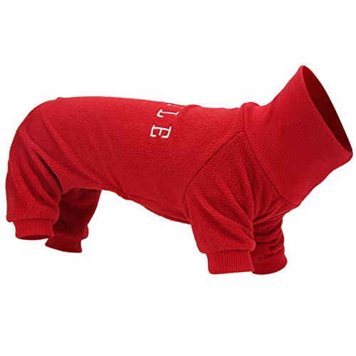 Hunde Winterkleidung, Haustier Hundekleidung Poröses hochgeschlossenes Design Modisch für Haushunde(L) von Entatial