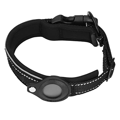 Hundehalsband aus Nylon, Komfortables Schnallen-Design, Robustes, sicheres Metall-Clip- -Hundehalsband mit -Halterung für Katzen für mittelgroße Hunde(L-Code) von Entatial