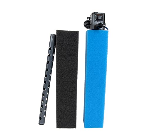 Poret® Schwamm-Ersatz für Aquael Pat Mini-Aquariumfilter für Garnelen, 20 cm, PPI 30 (blau) von Envobee Shrimp