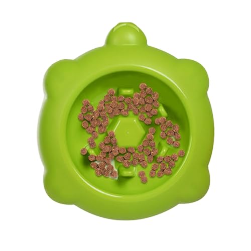 Eoixuqba Anti-Choking Pet Bowl, Katzenfutterschale langsame Futtermittel | Langsamer Lebensmittelfutter für Innenkatzen Fett Haustiere | Nicht ruhig von Eoixuqba