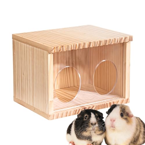 Eoixuqba Hamsterhaus, Hamsterverstecke | Kleines Hamsterheim für Rennmäuse - Kreative Chinchilla-Hütten, Käfigzubehör, Hamsterhäuser und Verstecke für kleine Haustiere/Frettchen/Chinchillas von Eoixuqba