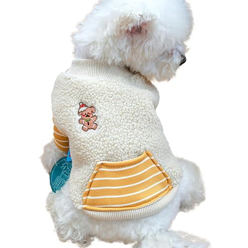 Eoixuqba Hunde-Wintermantel,Hundemäntel für kaltes Wetter - Warmer Jackenpullover für Hunde | Multifunktionale Winterjacke für Haustiere für mittelgroße, kleine und große Hunde von Eoixuqba