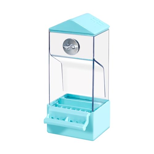 Eoixuqba Käfig-Futterspender für Papageien, automatischer Futterspender für Papageien, transparent, Spritzschutz, für Kanarienvögel, Sittiche, , Nymphensittiche, Spatzen, Rotkehlchen, Finken Eoixuqba Käfig-Futterspender für Papageien, automatischer Futterspender für Papageien, transparent, Spritzschutz, für Kanarienvögel, Sittiche, , Nymphensittiche, Spatzen, Rotkehlchen, Finken von Eoixuqba
