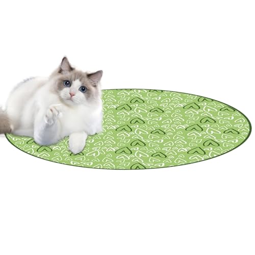 Eoixuqba Katzenspielzeug Matte, 70x70cm Cat Hunting Toy Mat, Simulated Interactive Hunting, Katzenspielzeug Interaktiv Matte, Simuliertes Katzen Jagdspielzeug, Für Langeweile Linderndes Katzenspielzeu von Eoixuqba