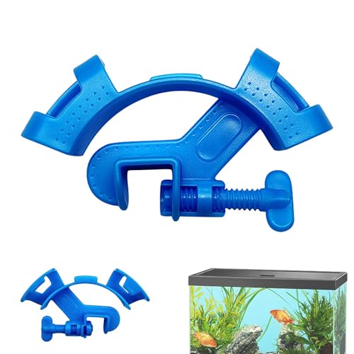 Eoixuqba Schlauchhalter für Aquarien, Wasserrohrschelle für Aquarien, Verstellbare Rohrhalter, Schlauchklemmen-Clip, Aquarium-Werkzeug-Tankschlauchhalter für die meisten Weichwasserleitungen113/200) von Eoixuqba