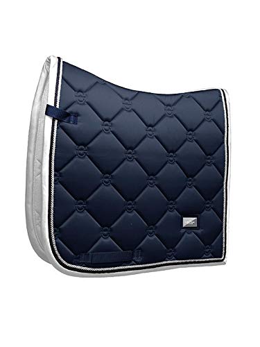 Equestrian Stockholm schabracken Dressur Dressurschabracken (Dressurschabracke Full, Midnight White Edge) von Equestrian Stockholm