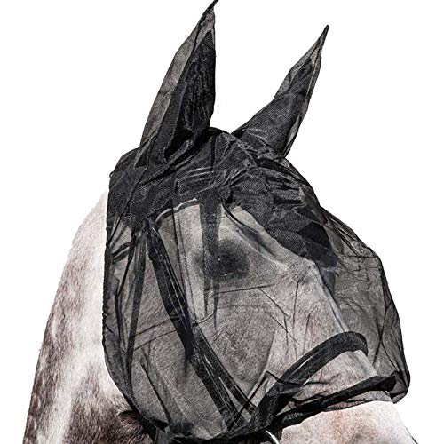 Equiline FlyMask Fly M black von Equiline