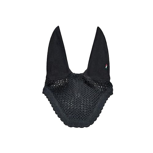 Equiline Ken Ear Net Black/Pony Size von Equiline