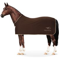 Equinate Abschwitzdecke Orlando aus Fleece mit Widerristpolster braun 1,35 m von Equinate