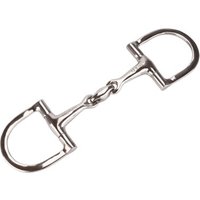 Equinate D-Ring Trense Edelstahl 16mm doppelt gebrochen 1,6 cm 11,5 cm von Equinate