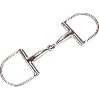 Equinate D-Ring Trense Edelstahl 16mm einfach gebrochen 1,6 cm 11,5 cm von Equinate