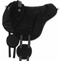 Equinate Reitpad Harper aus synthetischem Wildleder schwarz S von Equinate